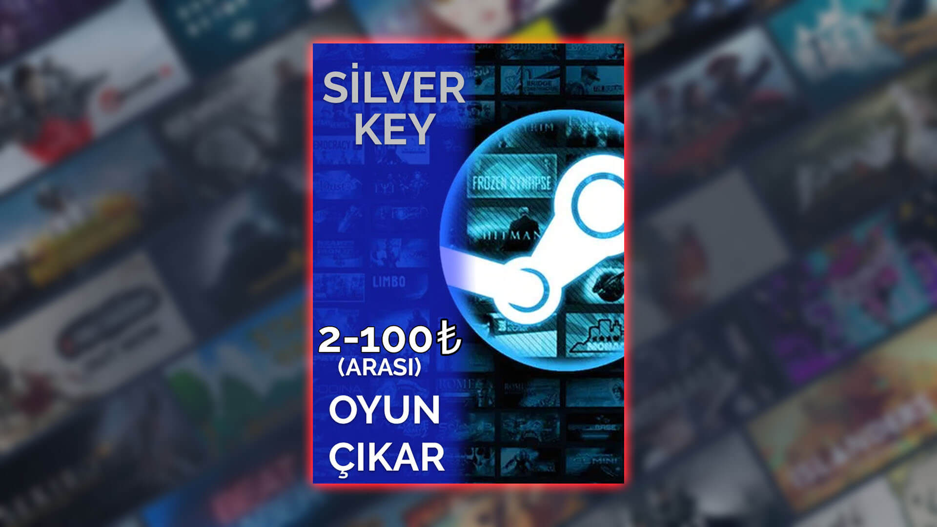 Steam Silver Random Key Fiyatları